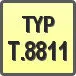 Piktogram - Typ: T.8811